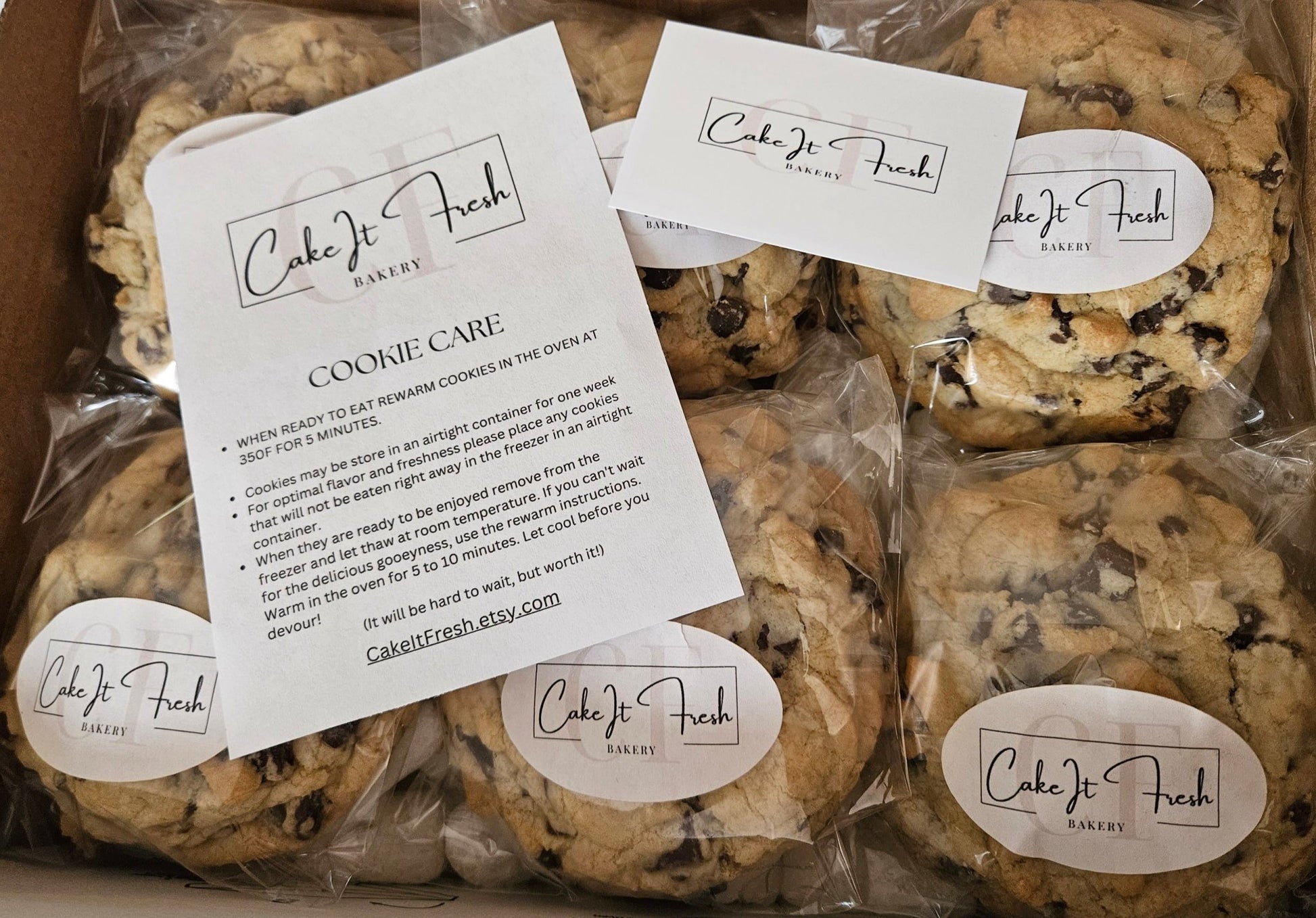 Box O'Cookies - CakeIt Fresh - Cookies - Chocolate Chunk -