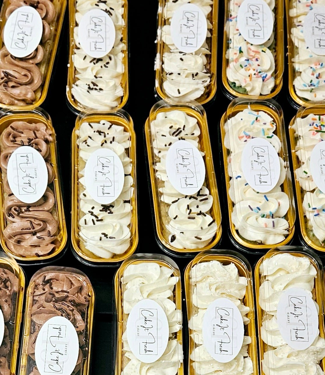 Mini Cakes - CakeIt Fresh - Vanilla -